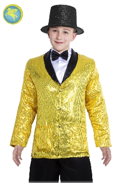 GIACCA PAILLETTES ORO